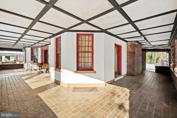 a very nice looking room with a large window