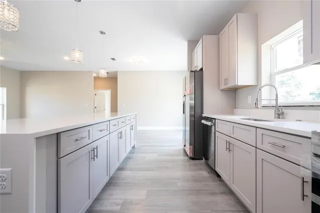 a view of a small space