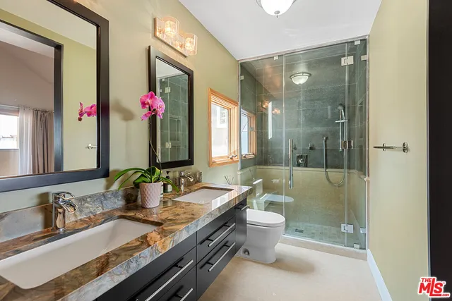 a view of balcony with furniture