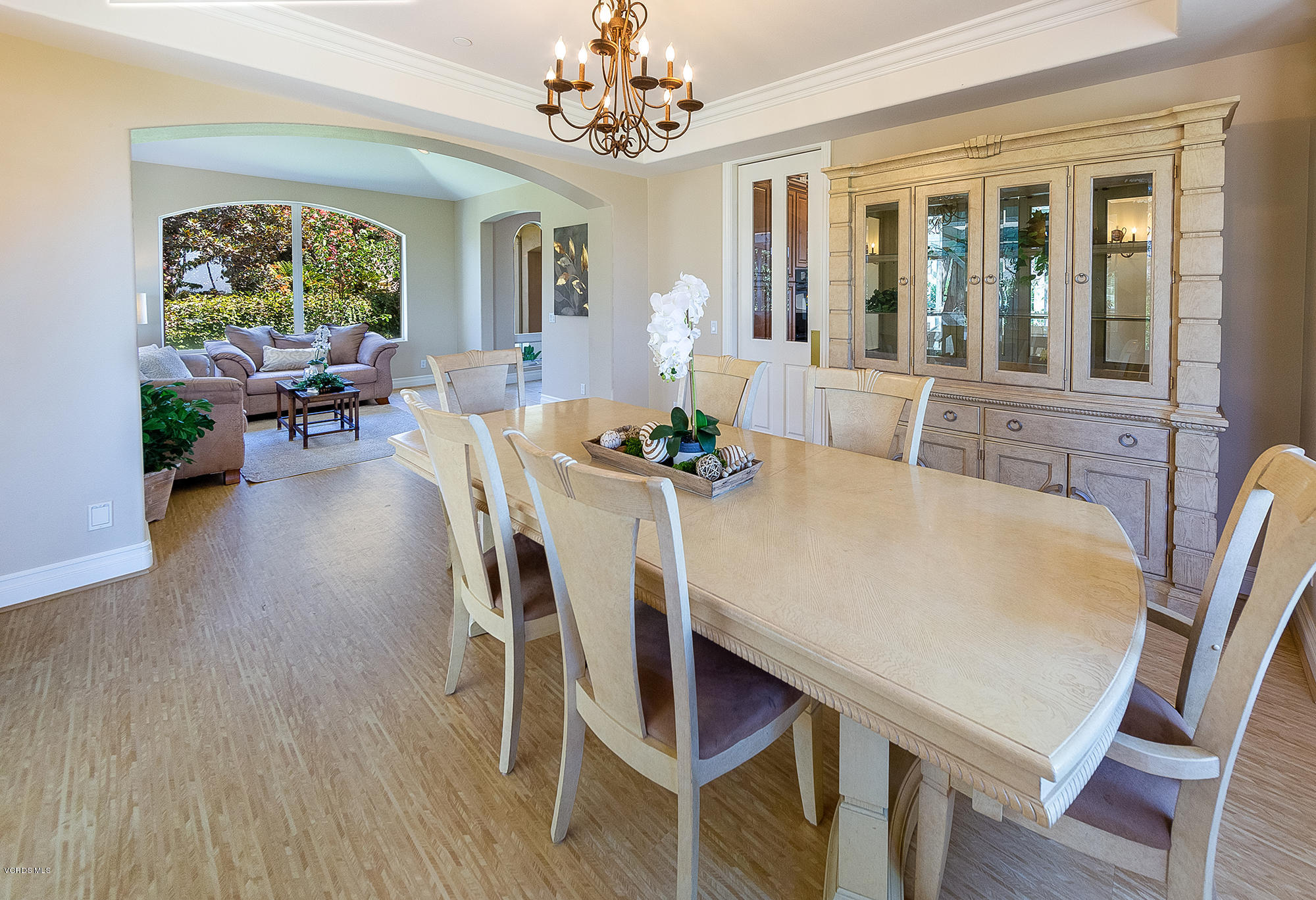 10089 Stockton Road Moorpark, CA 93021 - Photo 8 of 39 a view of a dining room with furniture window and wooden floor