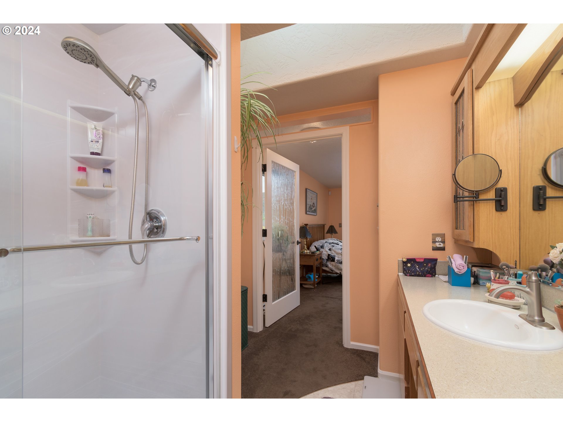 2969 Brett Loop Eugene, OR 97404 - Photo 21 of 33 a bathroom with a sink and a mirror