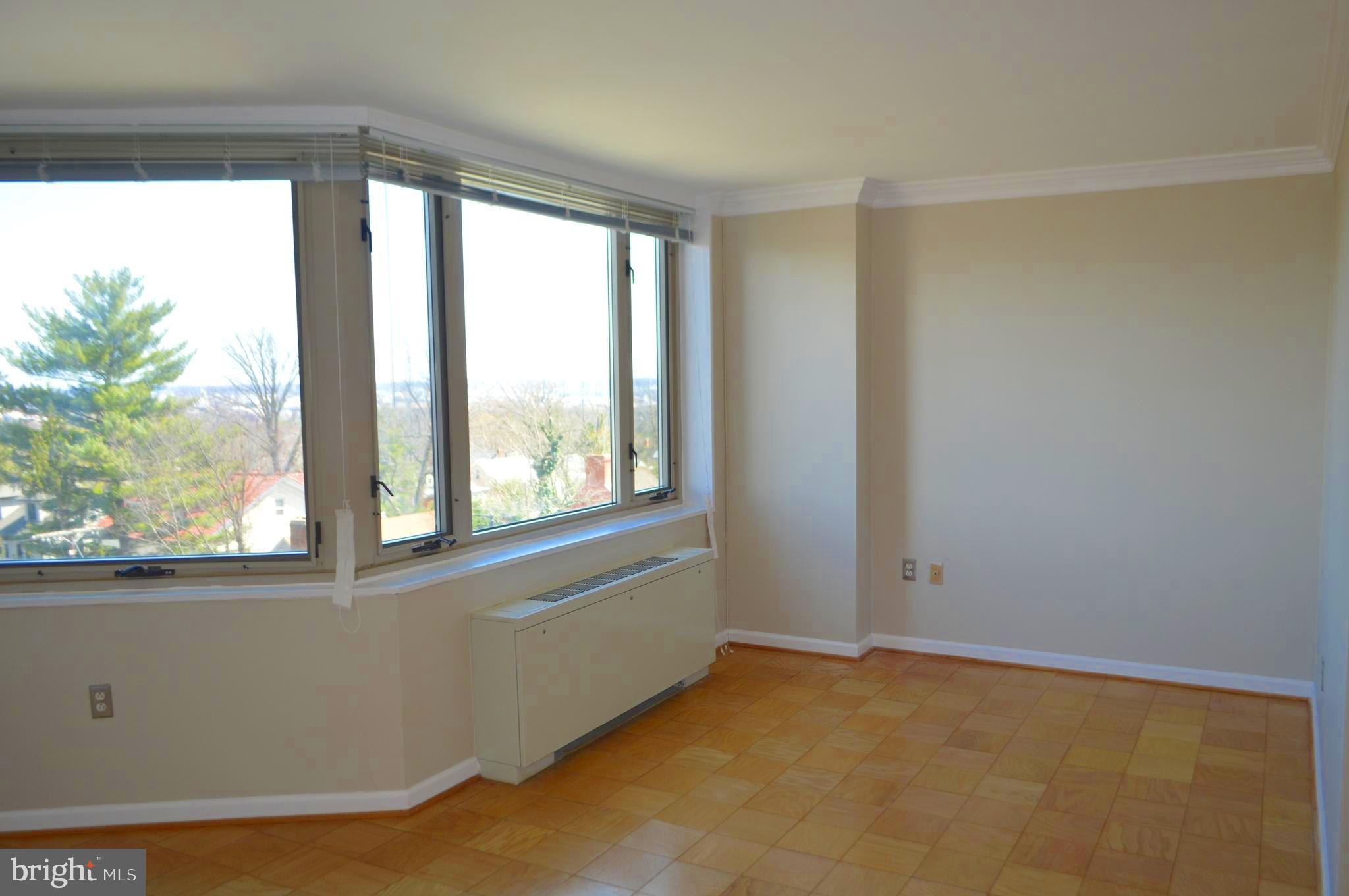 2800 Wisconsin Avenue Northwest, Unit 601 Washington, DC 20007 - Photo 9 of 28 a view of a room that has a window in it