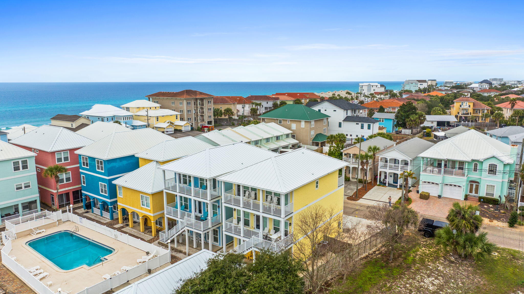 116 Riviera Drive Panama City Beach, FL 32413 - Photo 6 of 66 an aerial view of a multi story building