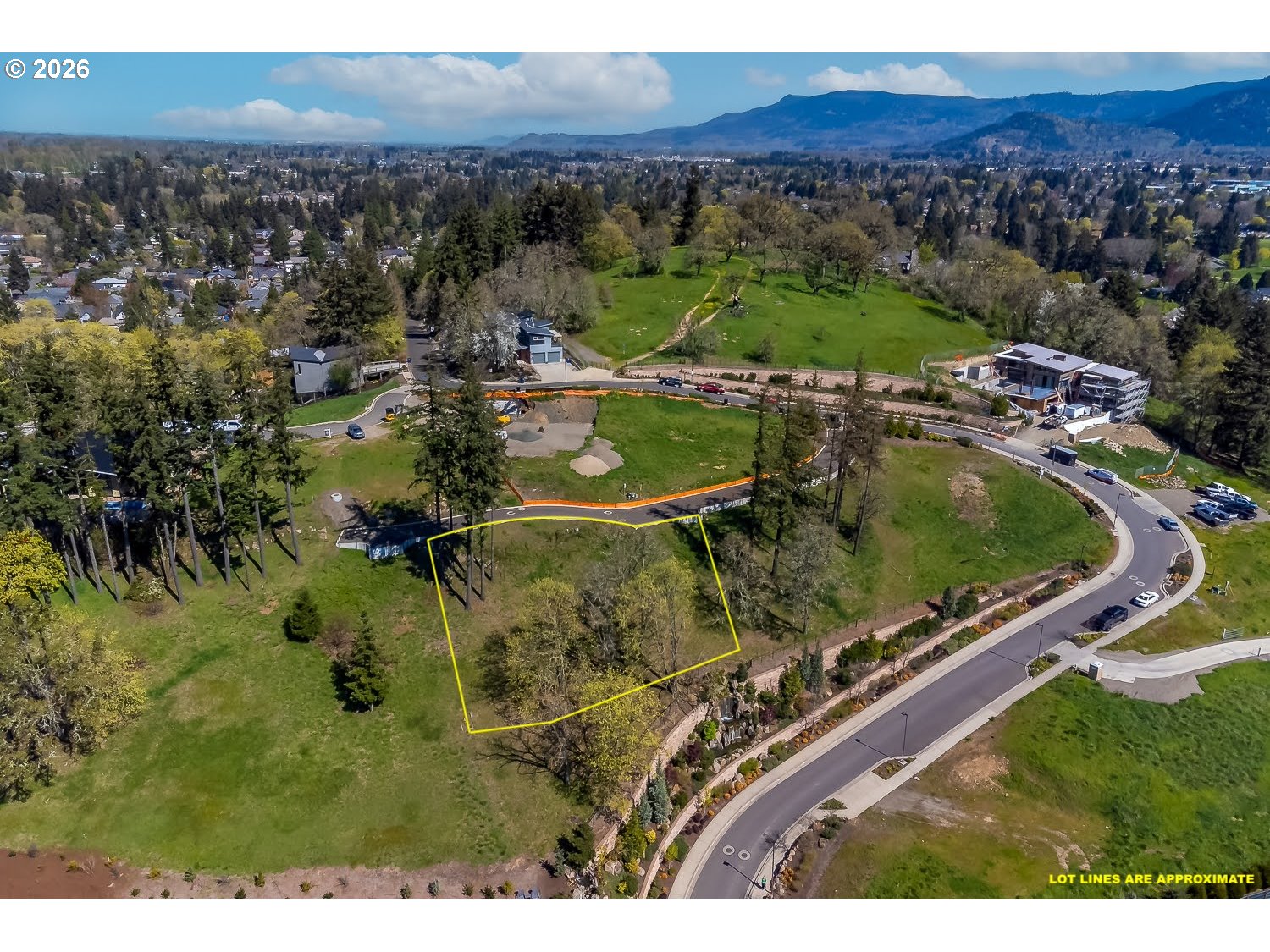 1230 Evening Star Lane Eugene, OR 97401 - Photo 3 of 8 a view of a lake with a yard
