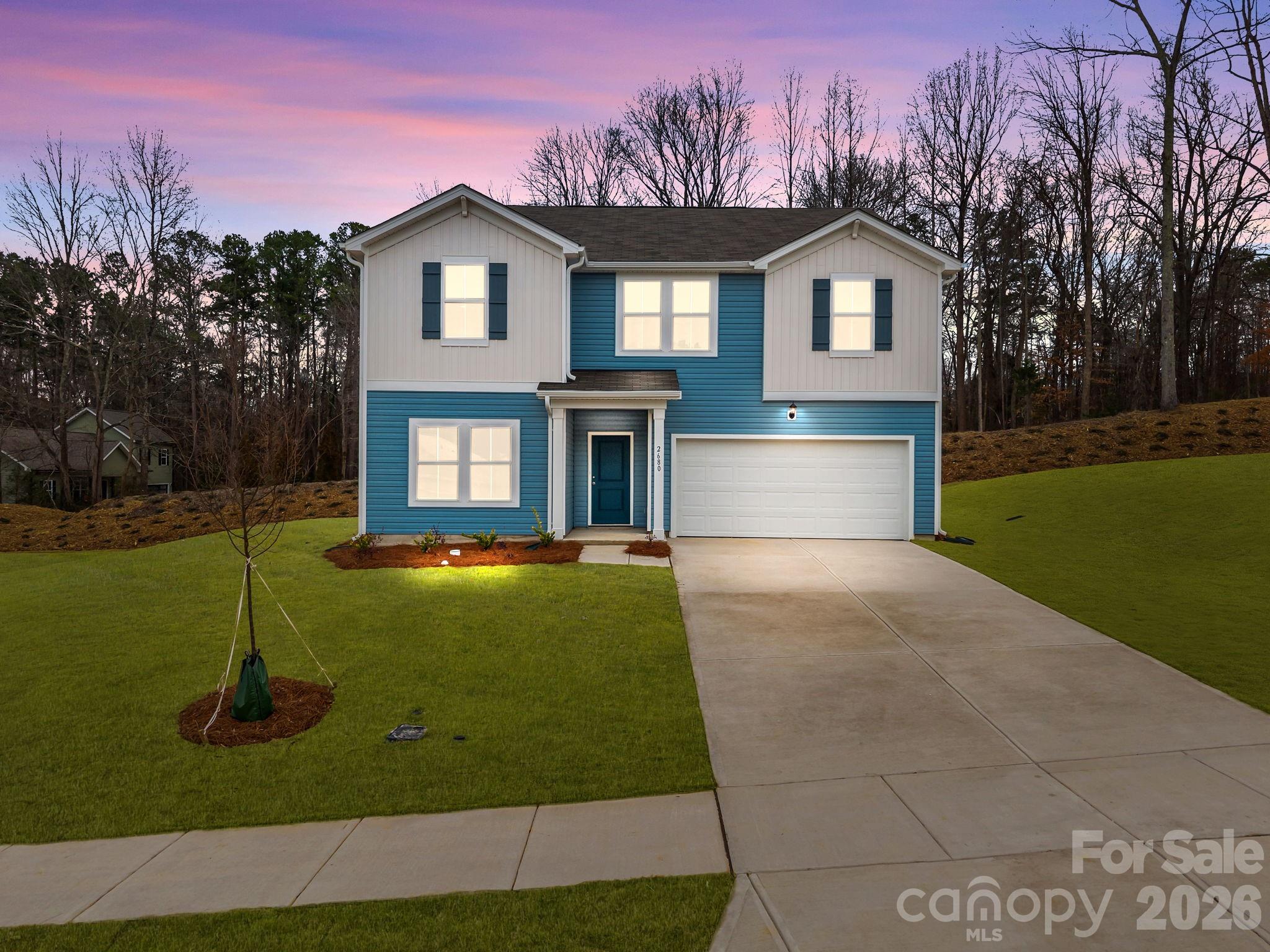 2680 Trawler Way Kannapolis, NC 28083 - Photo 1 of 16 a front view of a house with a yard