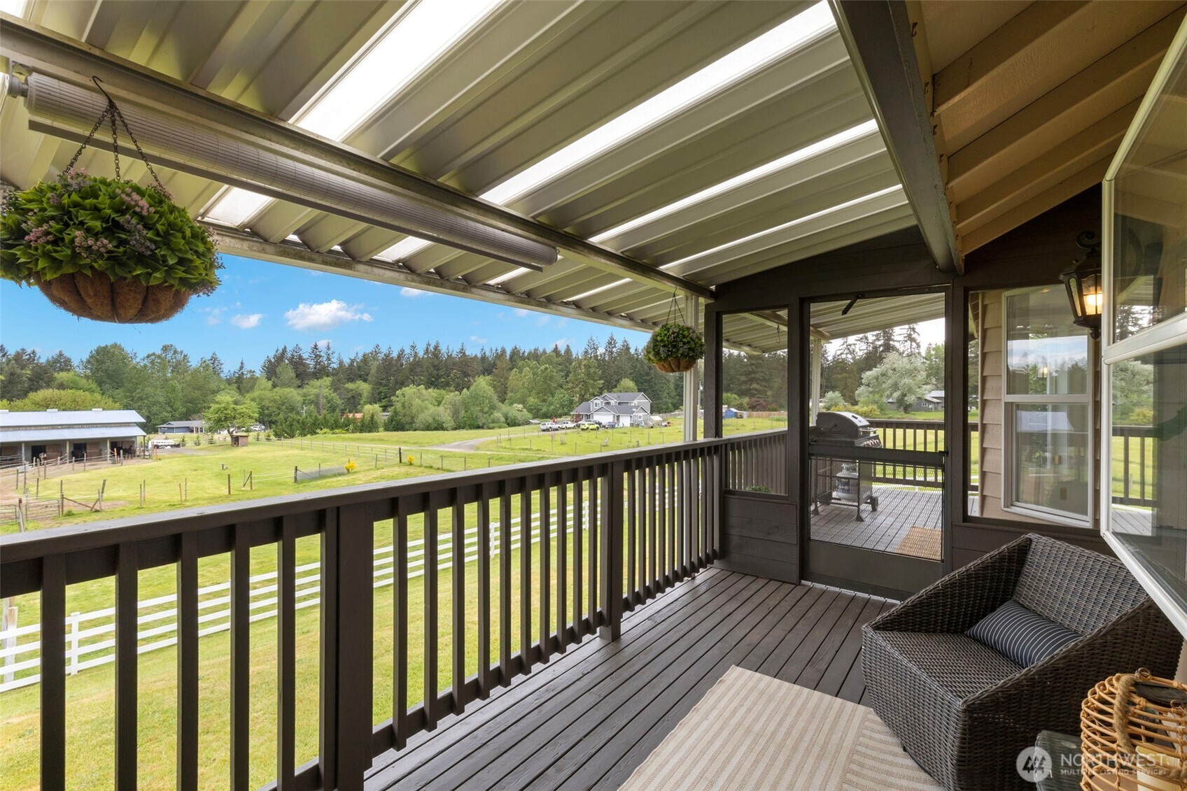 14110 Glenwood Road Southwest Port Orchard, WA 98367 - Photo 15 of 40 a view of balcony with furniture