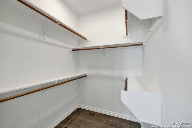 a view of walk in closet