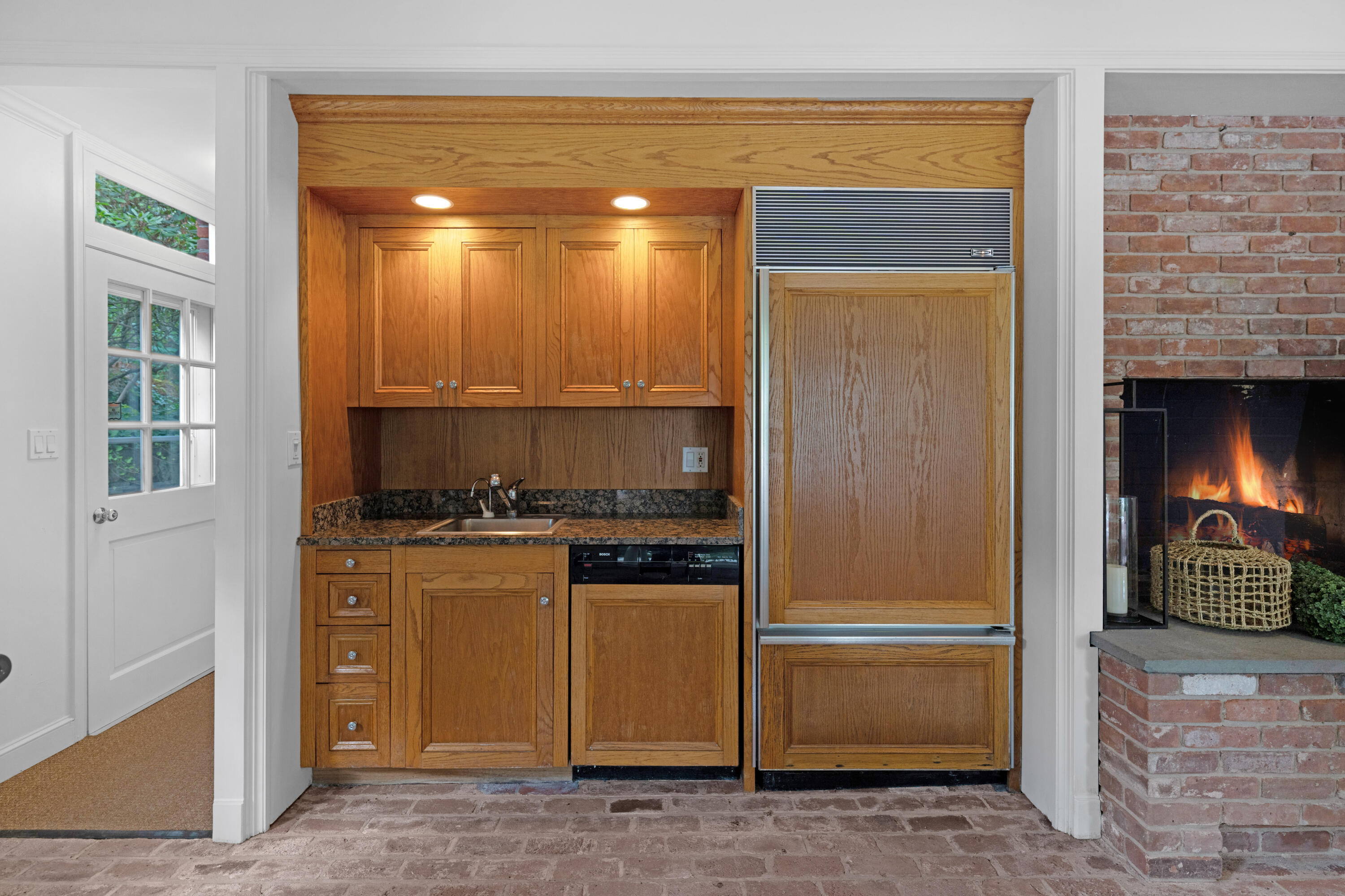 1 Runkenhage Road Darien, CT 06820 - Photo 26 of 33 a kitchen with stainless steel appliances granite countertop a stove and a refrigerator