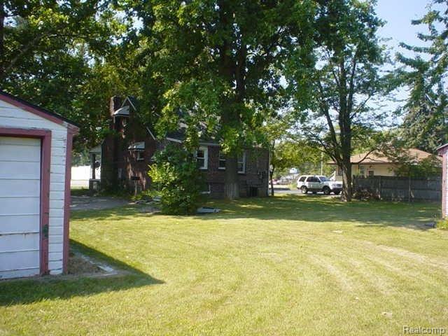 Back yard 