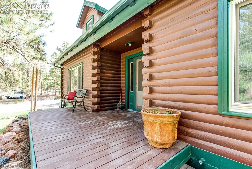 5030 Cedar Way Elizabeth, CO 80107 - Photo 29 of 33 a view of outdoor space and deck