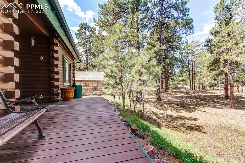 5030 Cedar Way Elizabeth, CO 80107 - Photo 31 of 33 a view of a backyard with sitting area