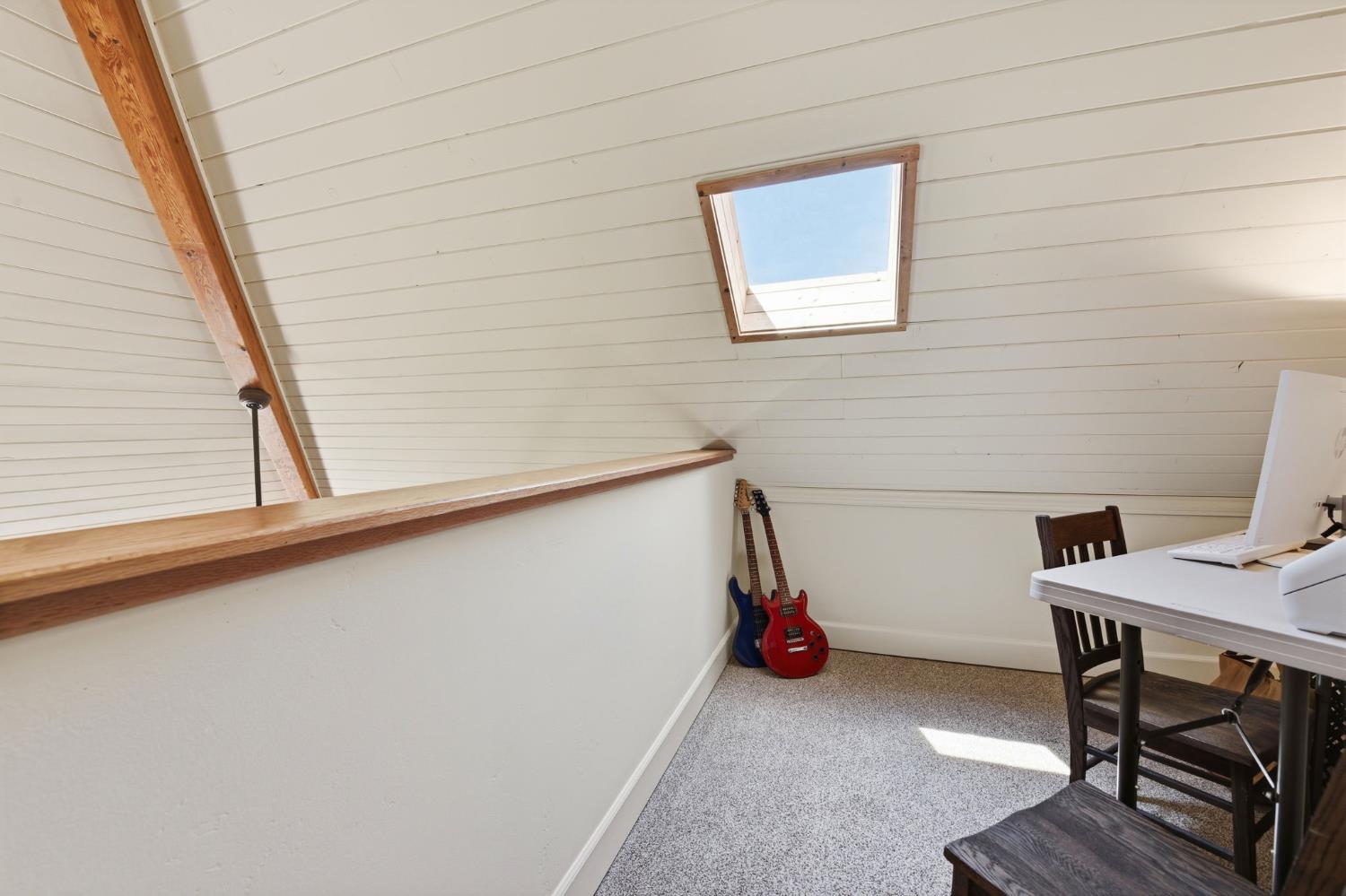 7201 Happy Valley Road Somerset, CA 95684 - Photo 36 of 75 The loft space is currently being used as a little office space, but would make a great read for a kids play area too, or a yoga space.