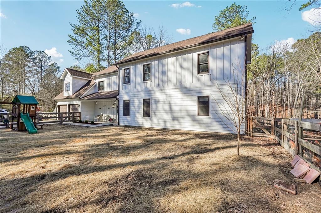 744 Narroway Trail Dallas, GA 30132 - Photo 5 of 59 a front view of a house with a yard