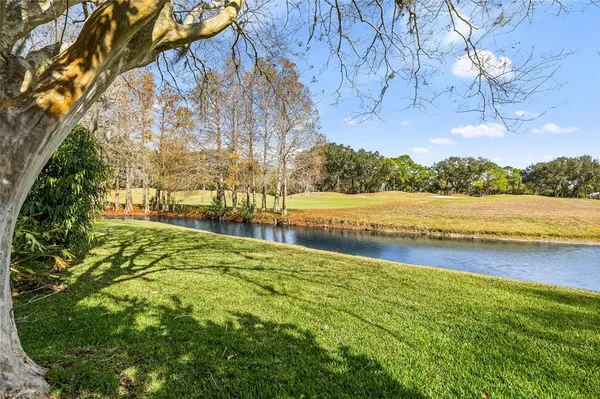 a view of an outdoor space and a lake view