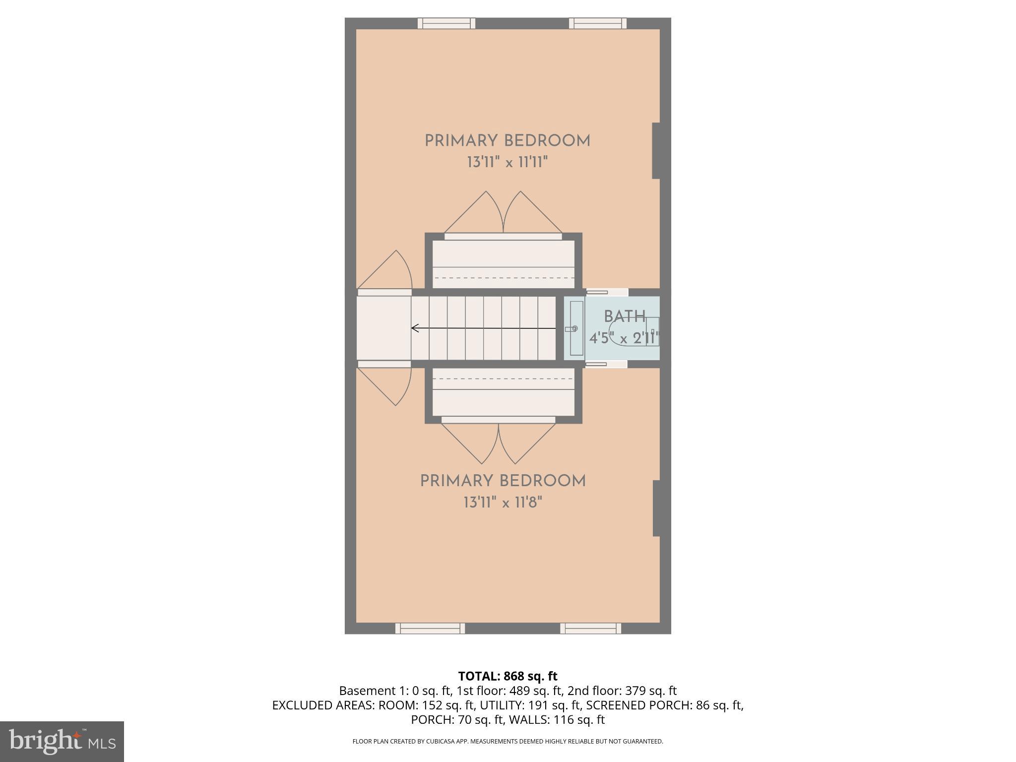 3804 Falls Road Baltimore, MD 21211 - Photo 21 of 23 Spacious layout with dual primary bedrooms.