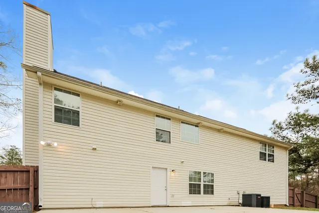 a view of a house with a balcony