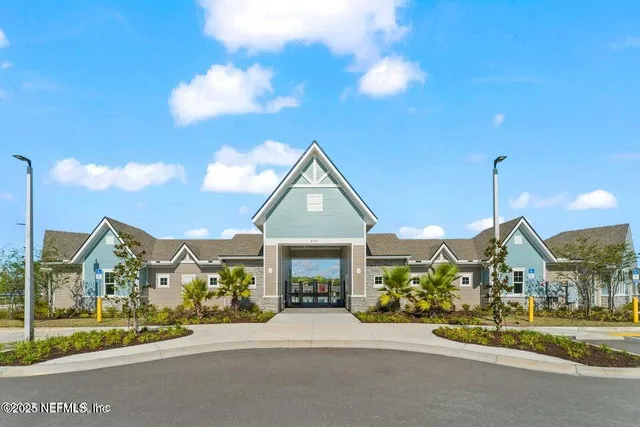 an aerial view of tennis court