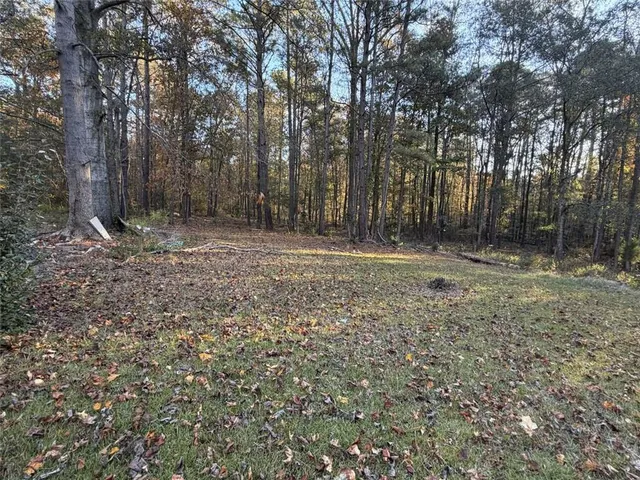 a view of outdoor space with trees