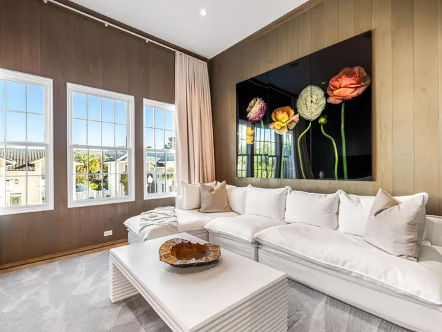 a bathroom with a bathtub and a sink