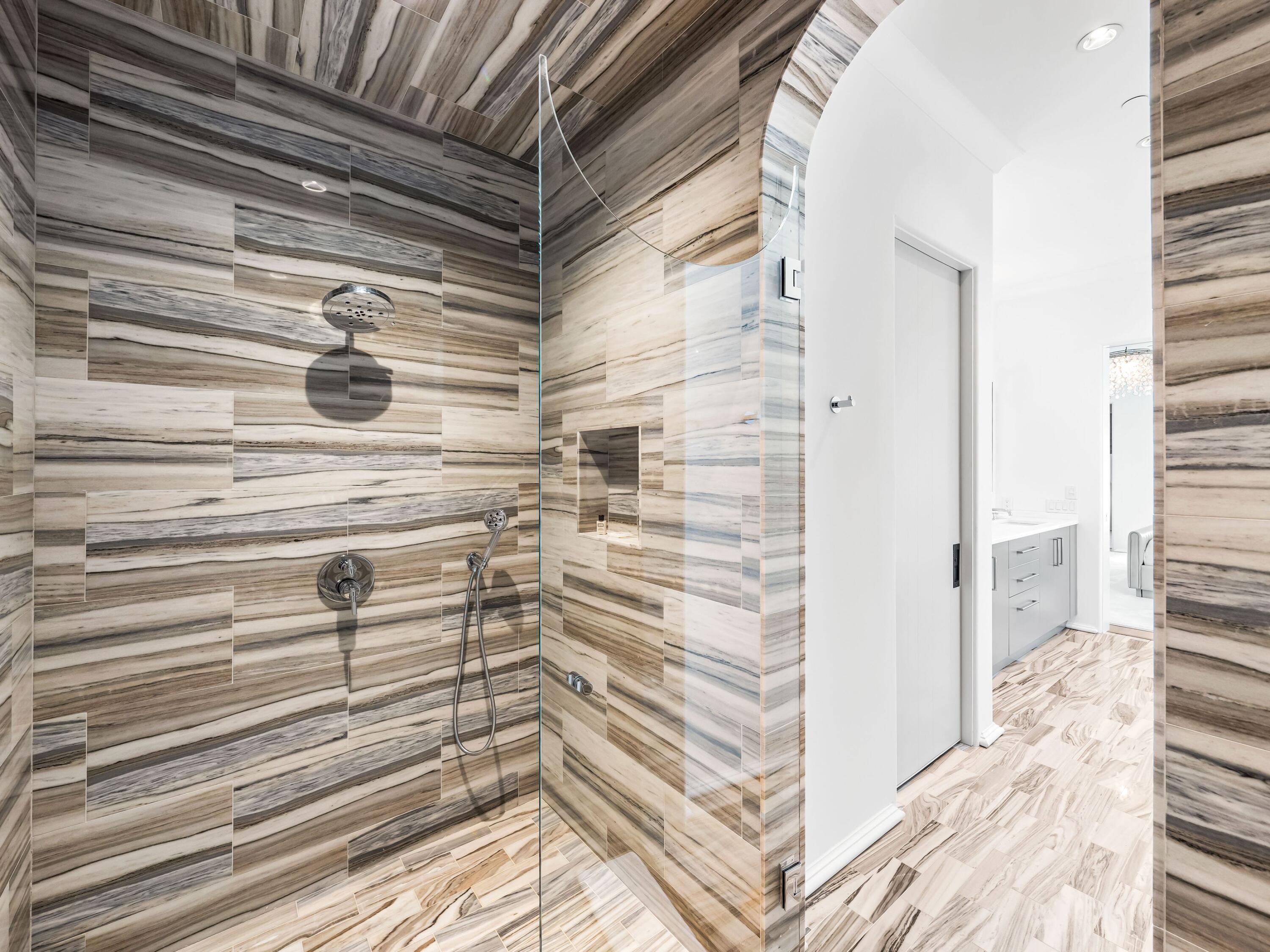 41 Elysee Ct Inlet Beach Inlet Beach, FL 32461 - Photo 27 of 59 a bathroom with a shower