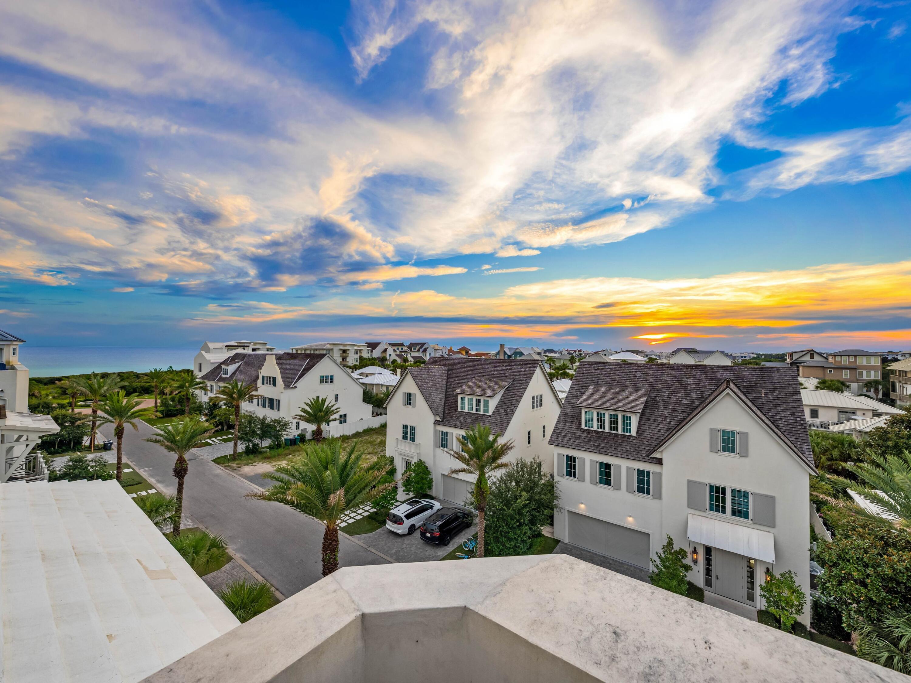 41 Elysee Ct Inlet Beach Inlet Beach, FL 32461 - Photo 50 of 68 a view of a terrace with a garden