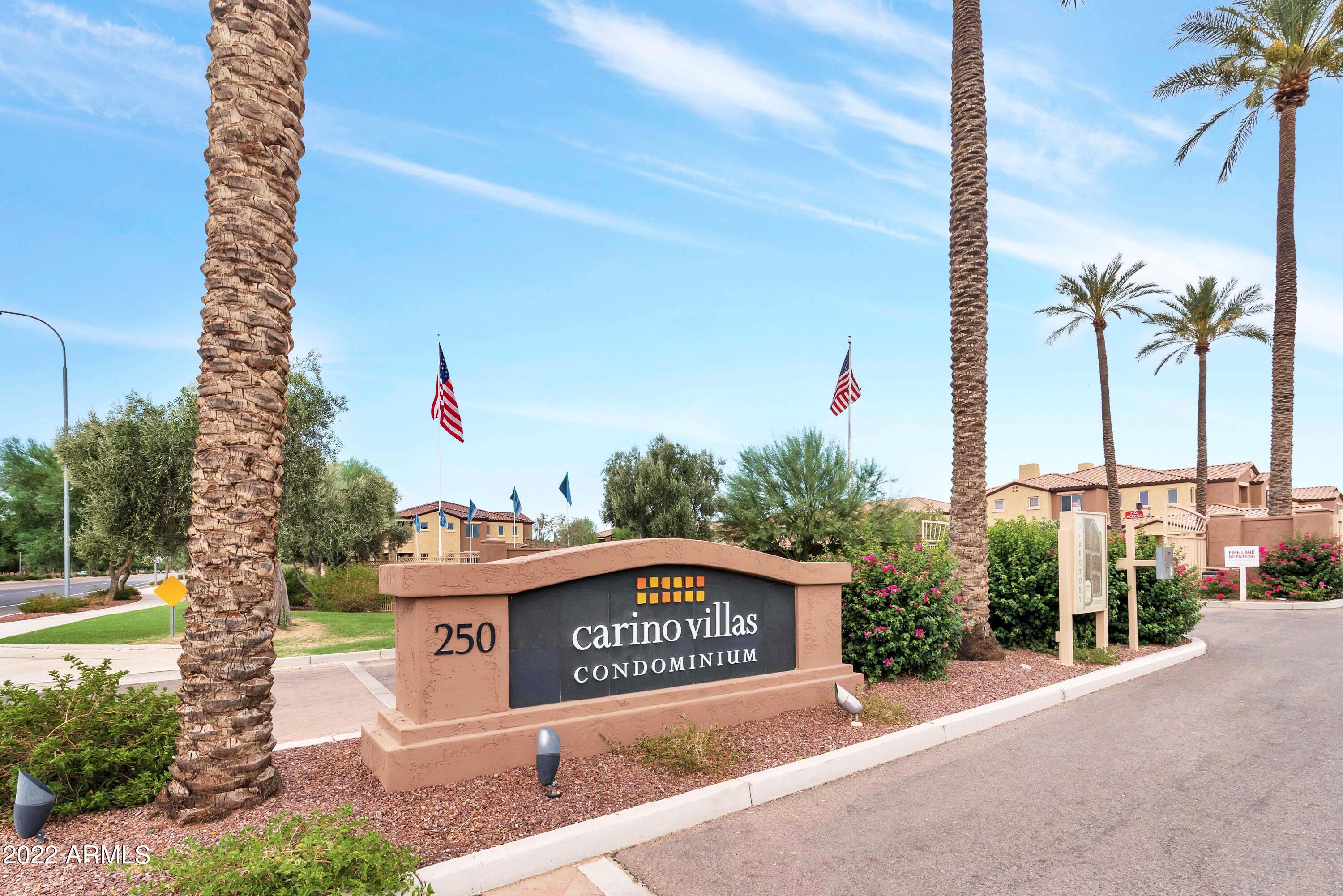 250 West Queen Creek Road, Unit 201 Chandler, AZ 85248 - Photo 24 of 29 Gated Entrance