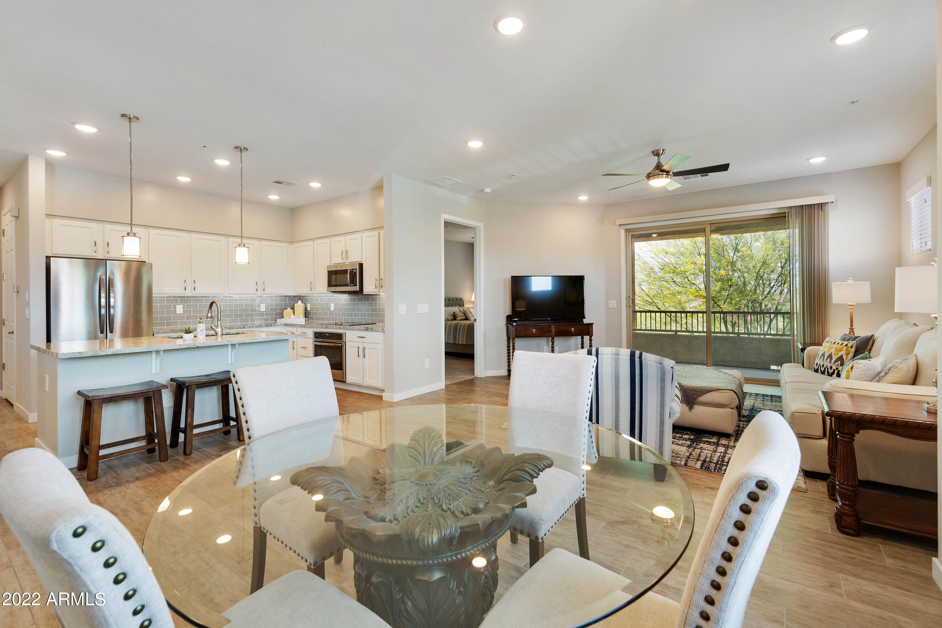 250 West Queen Creek Road, Unit 201 Chandler, AZ 85248 - Photo 7 of 29 Great Room/Kitchen