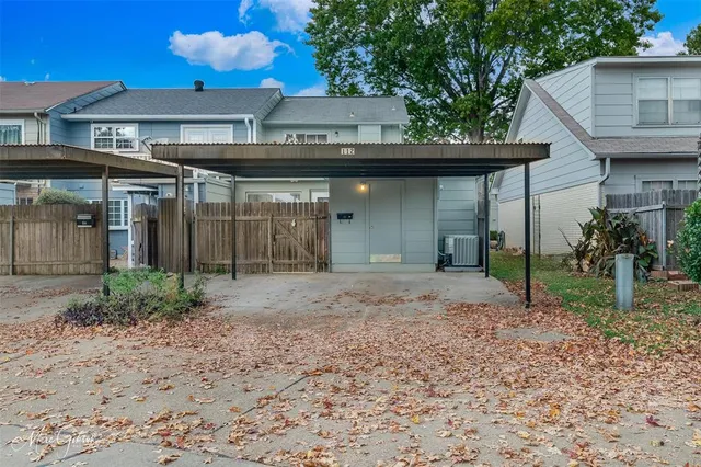 a view of a house with a large window