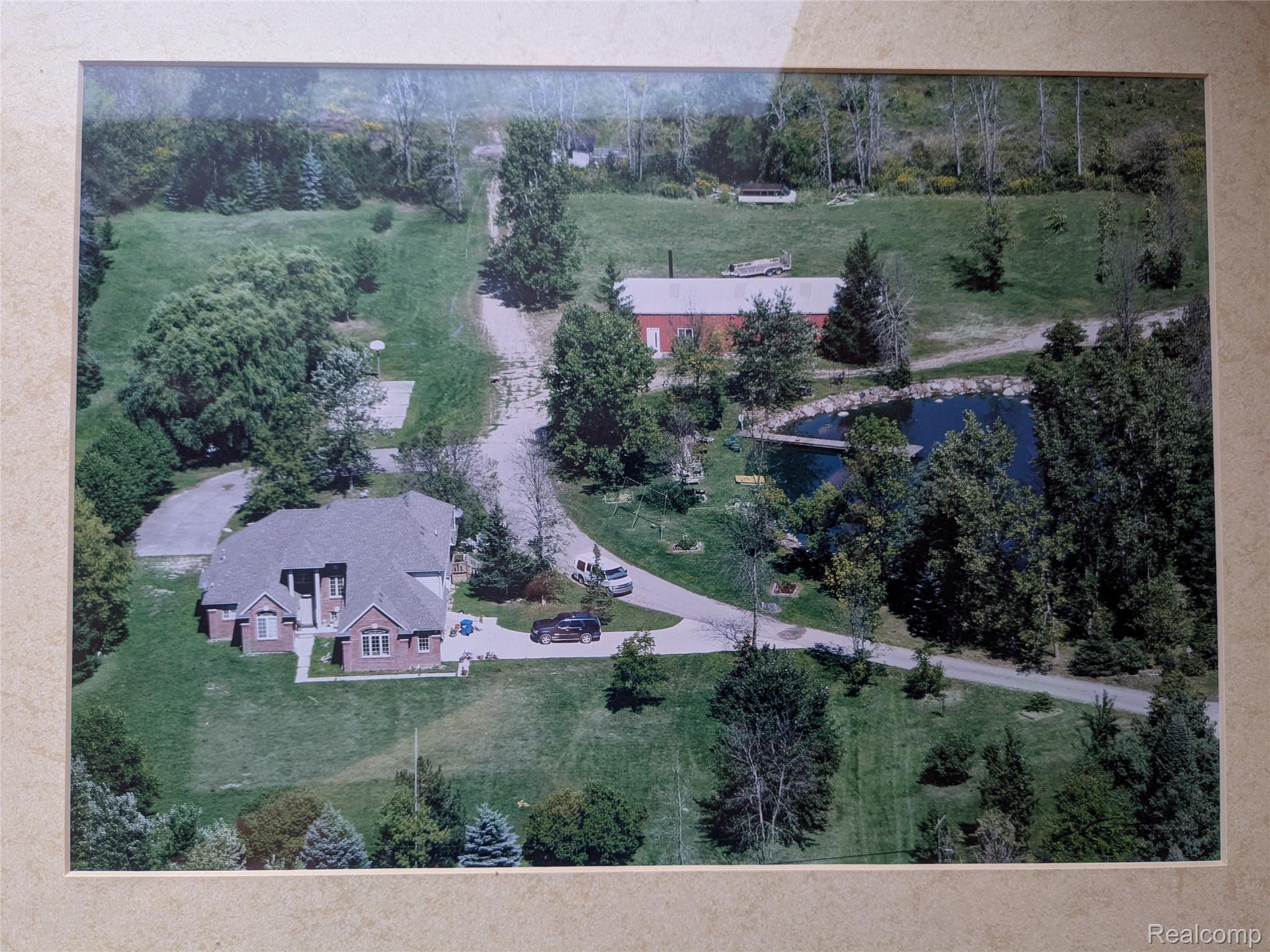 23233 30 Mile Road Ray, MI 48096 - Photo 62 of 73 Old Aerial View of the Property - Some Paths Are No Longer Obvious