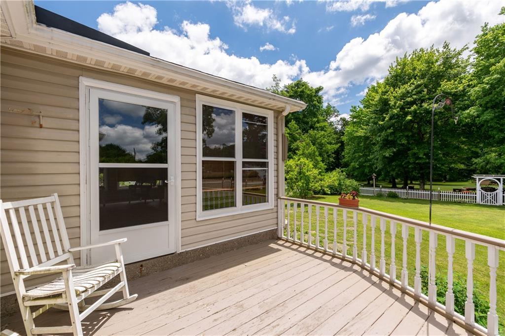457 1/2 Whitestown Road Butler, PA 16001 - Photo 24 of 25 deck off of sunroom
