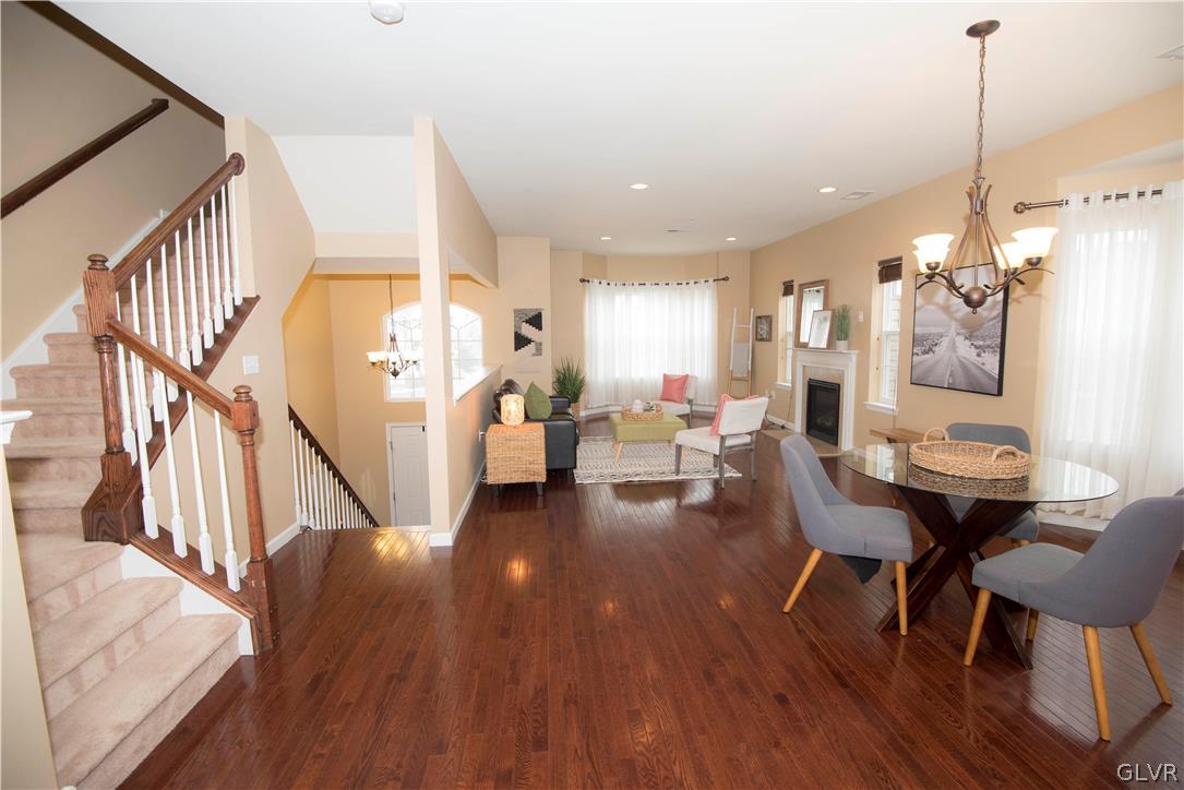 2406 Gentle Hollow Road Whitehall, PA 18052 - Photo 13 of 37 a living room with furniture and a wooden floor