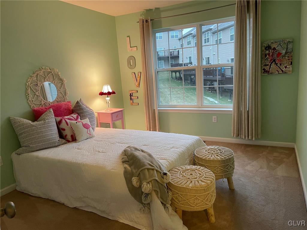 2406 Gentle Hollow Road Whitehall, PA 18052 - Photo 28 of 37 a bedroom with a bed and a window