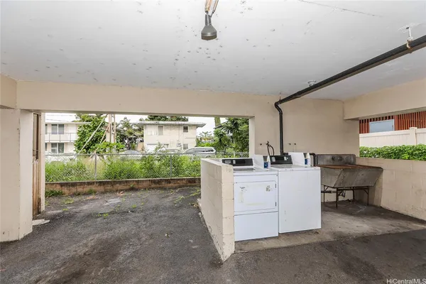 a view of a storage & utility room in a house