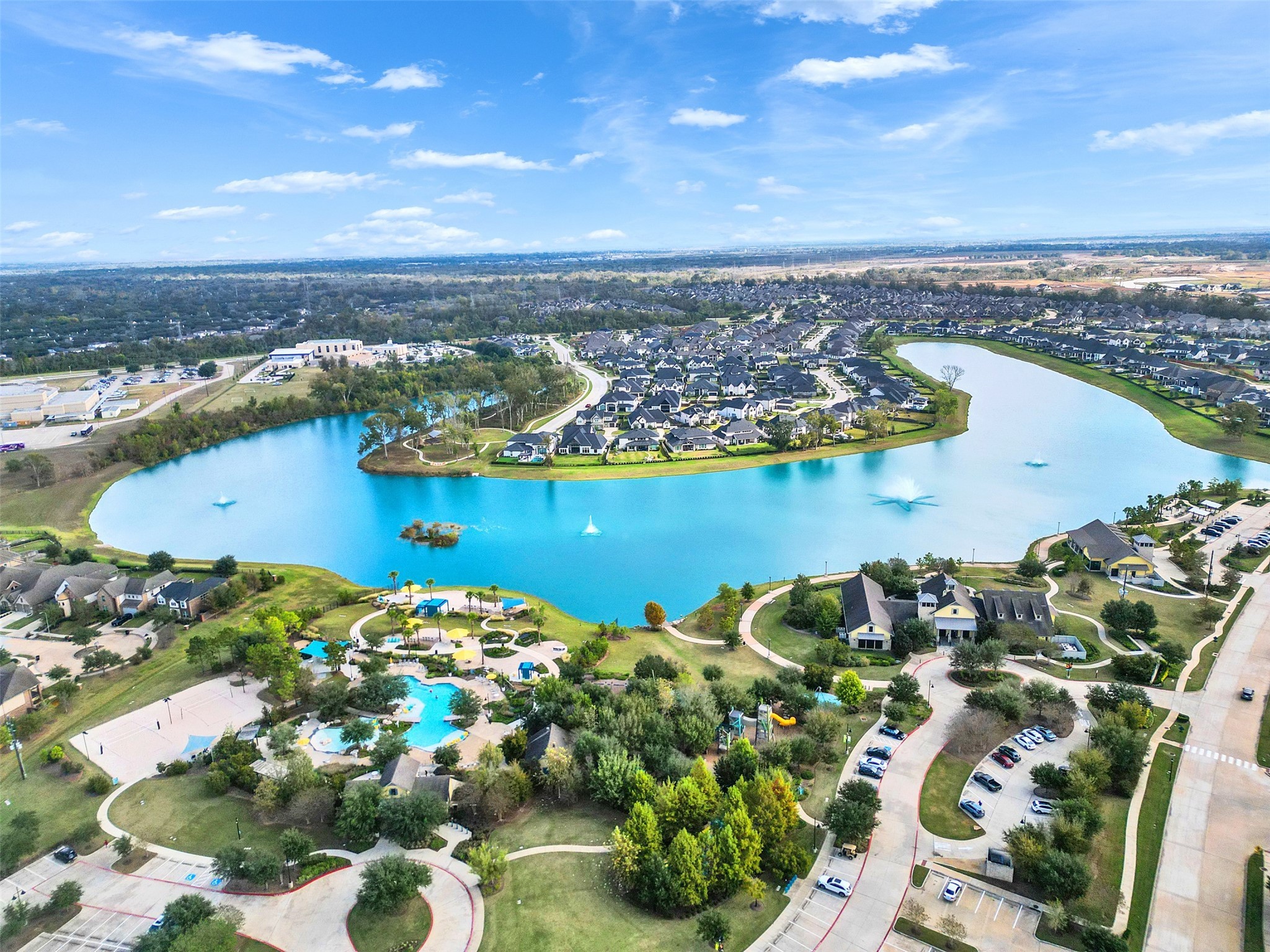 10135 Cypress Path Missouri City, TX 77459 - Photo 40 of 40 an aerial view of residential houses with outdoor space