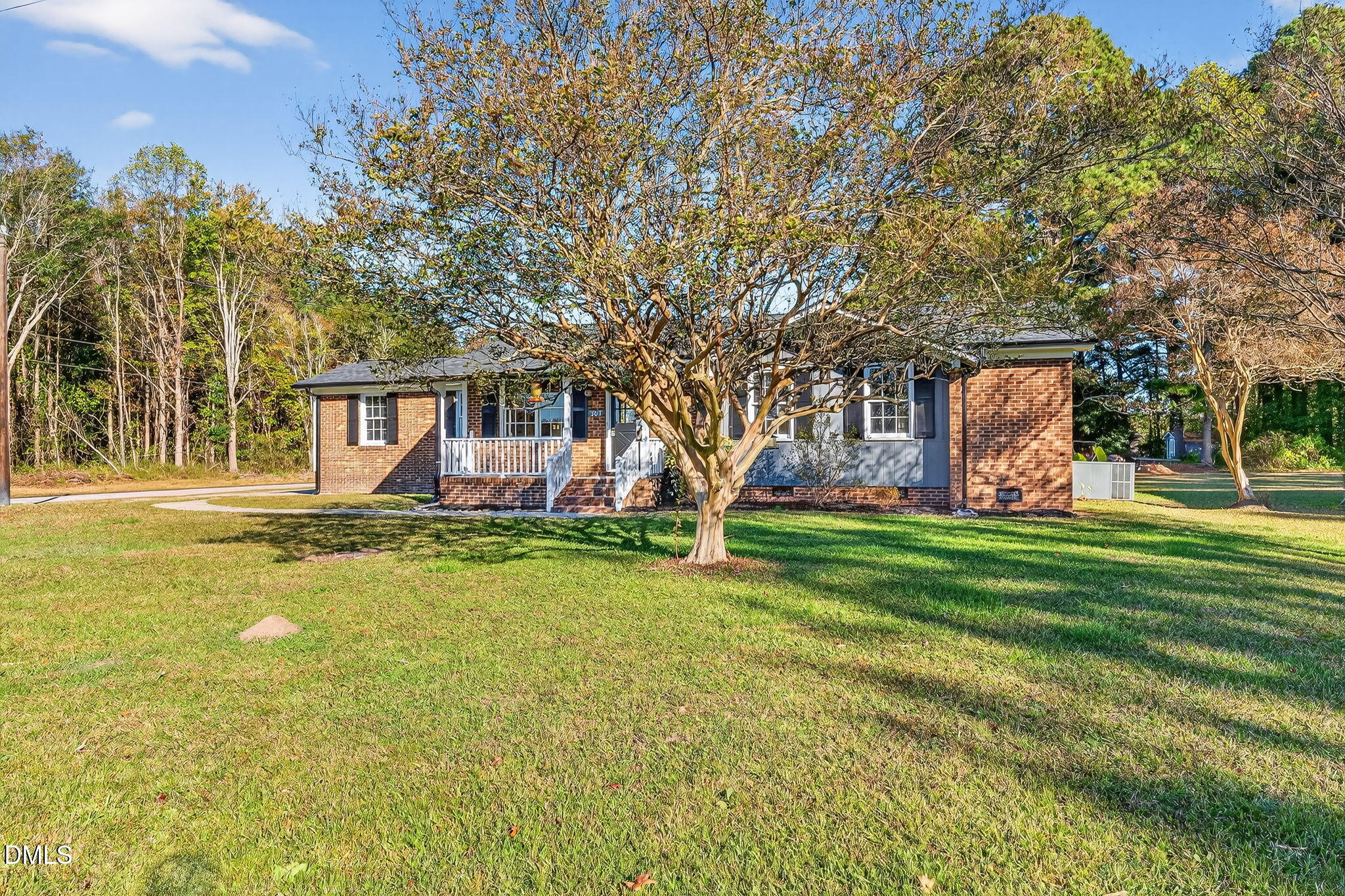 505 Pineview Road Kenly, NC 27542 - Photo 3 of 35 a view of a park with swings and slides