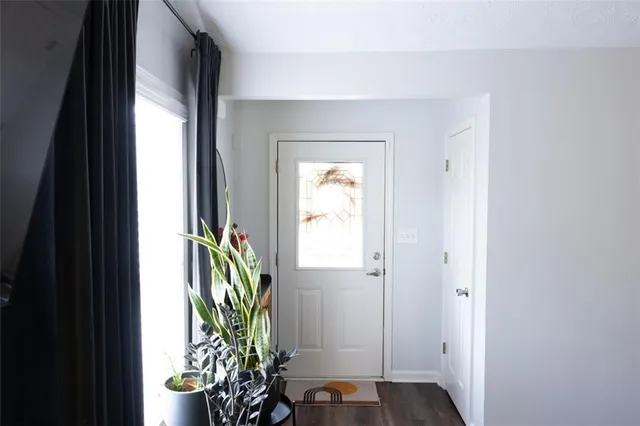 a view of a entryway