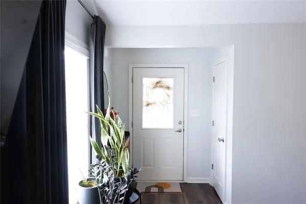 a view of a entryway