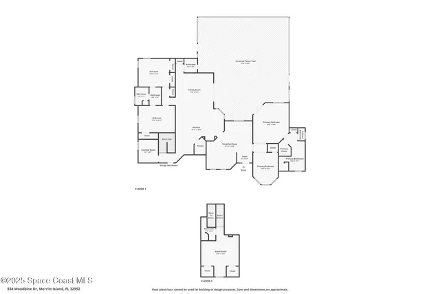 $699,995 | 834 Woodbine Drive, Merritt Island, FL 32952