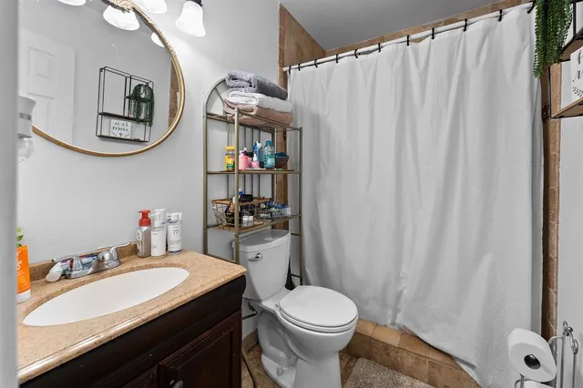 a backyard of a house