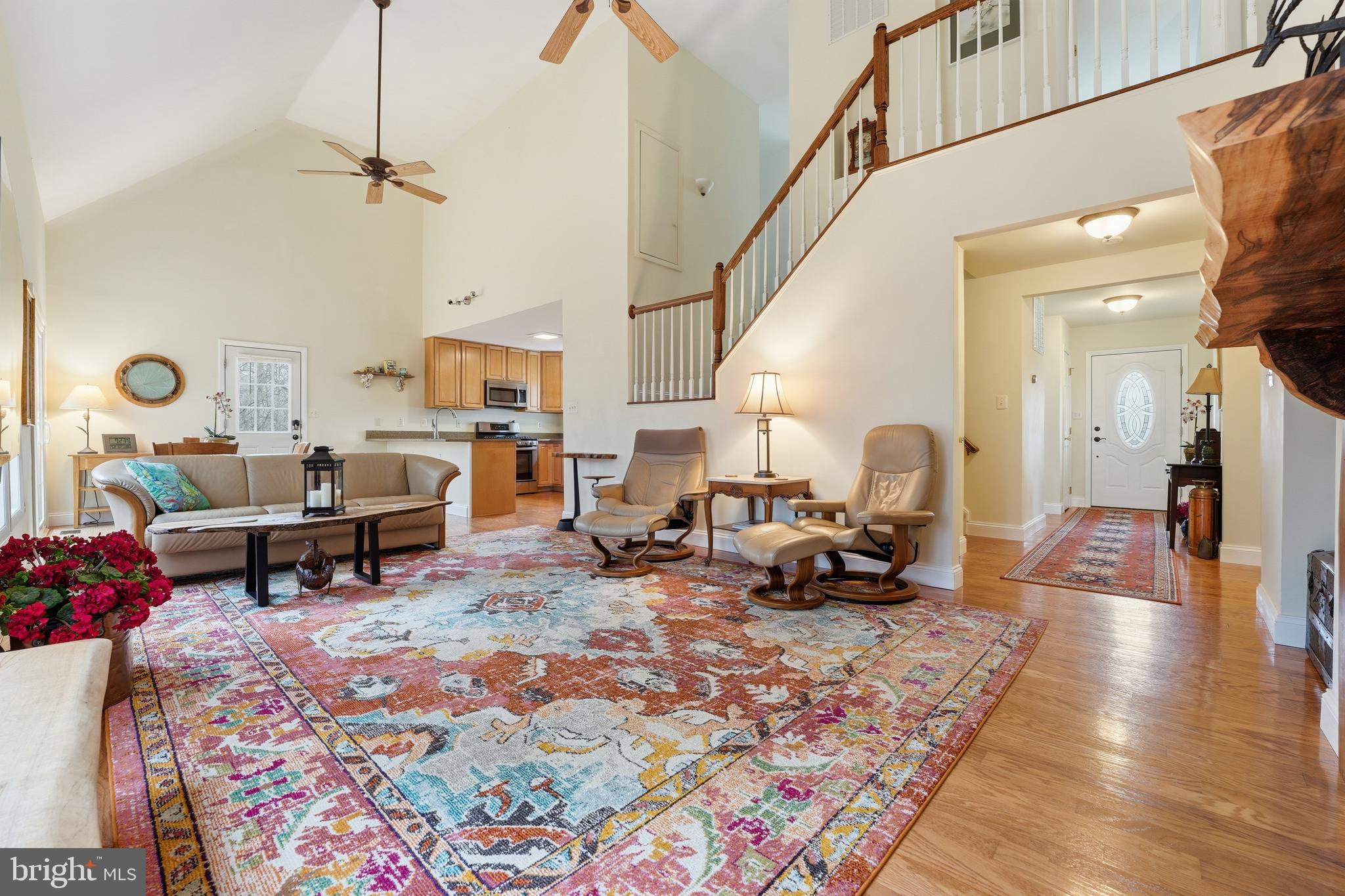 15403 Froggy Bottom Lane Rixeyville, VA 22737 - Photo 13 of 51 Great room with two-story cathedral ceiling