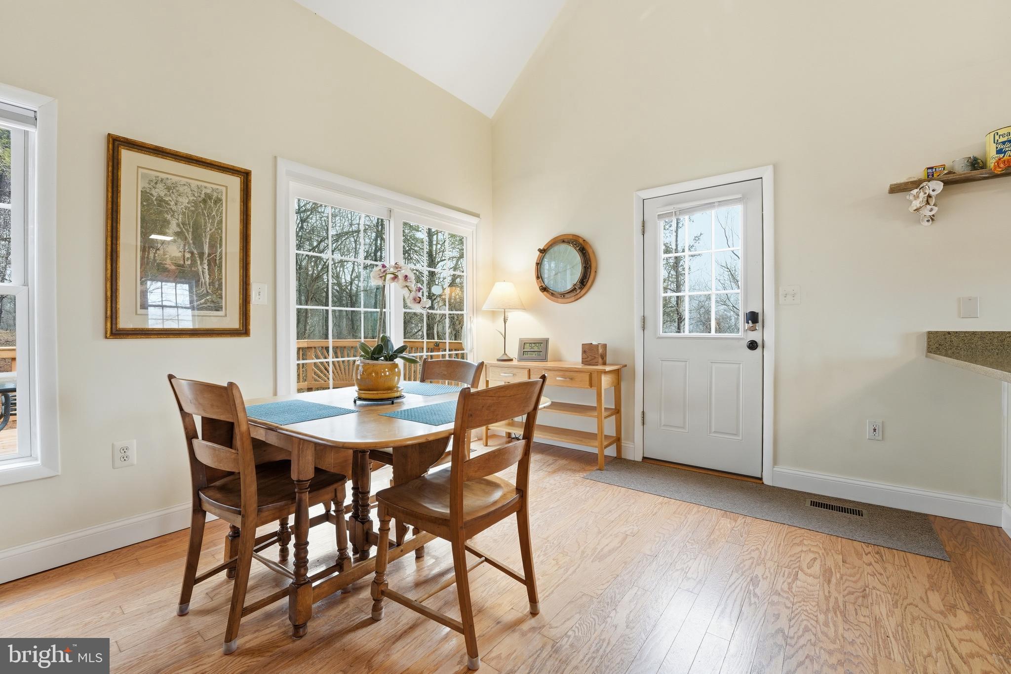 15403 Froggy Bottom Lane Rixeyville, VA 22737 - Photo 17 of 51 Dining area and deck access