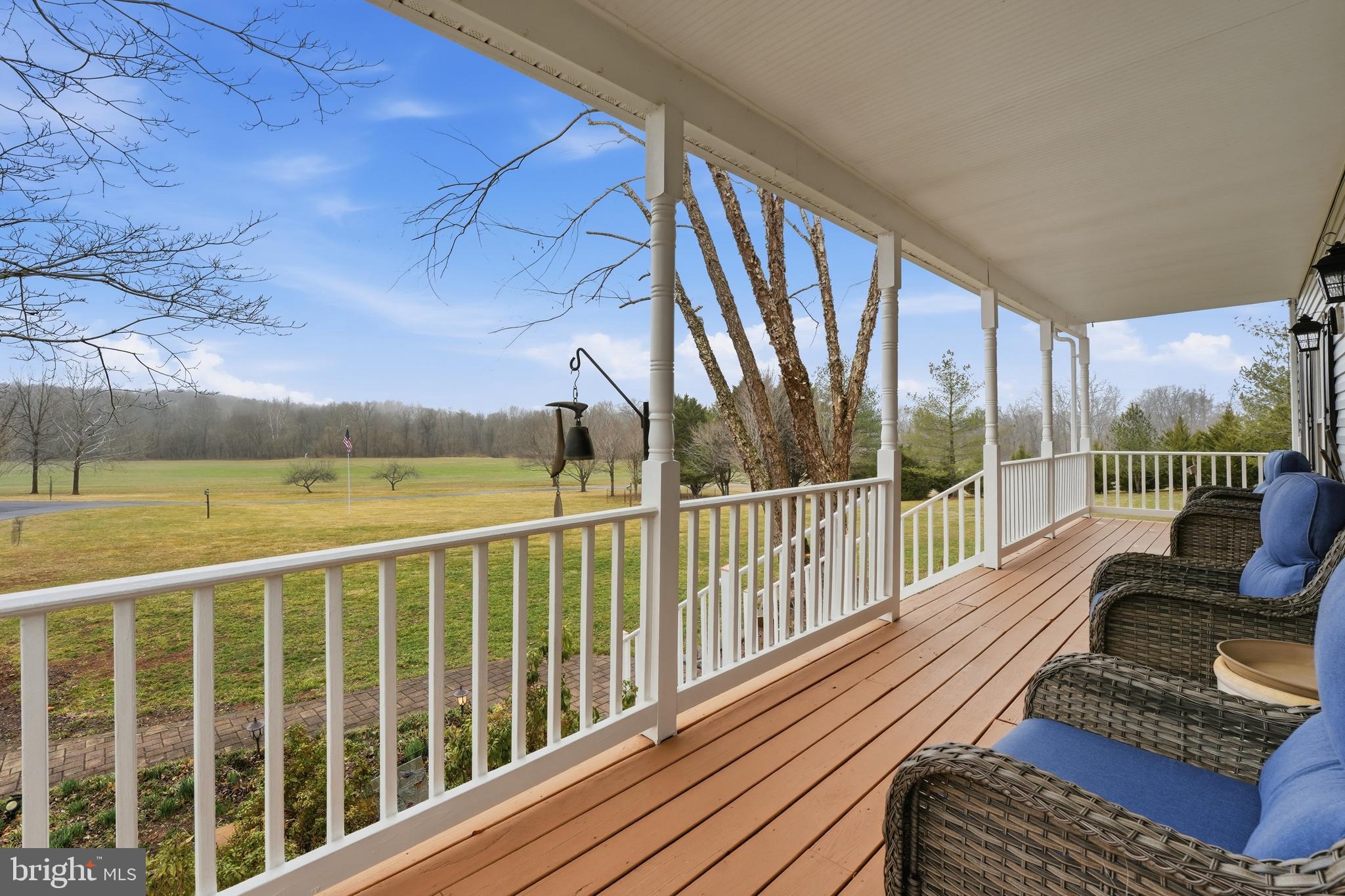 15403 Froggy Bottom Lane Rixeyville, VA 22737 - Photo 4 of 51 The front porch looks out towards the river