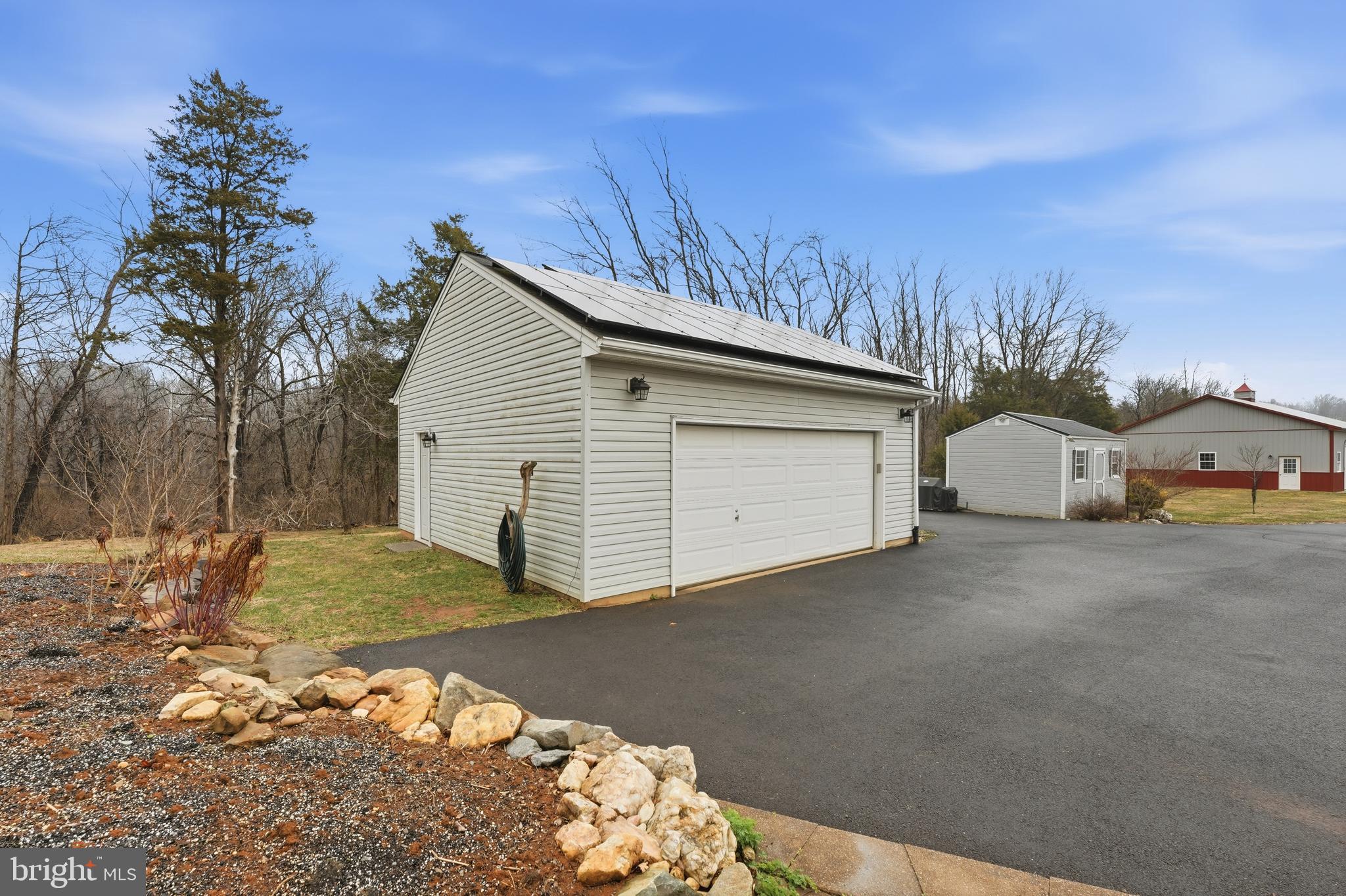 15403 Froggy Bottom Lane Rixeyville, VA 22737 - Photo 43 of 51 2-car garage/workshop with solar array
