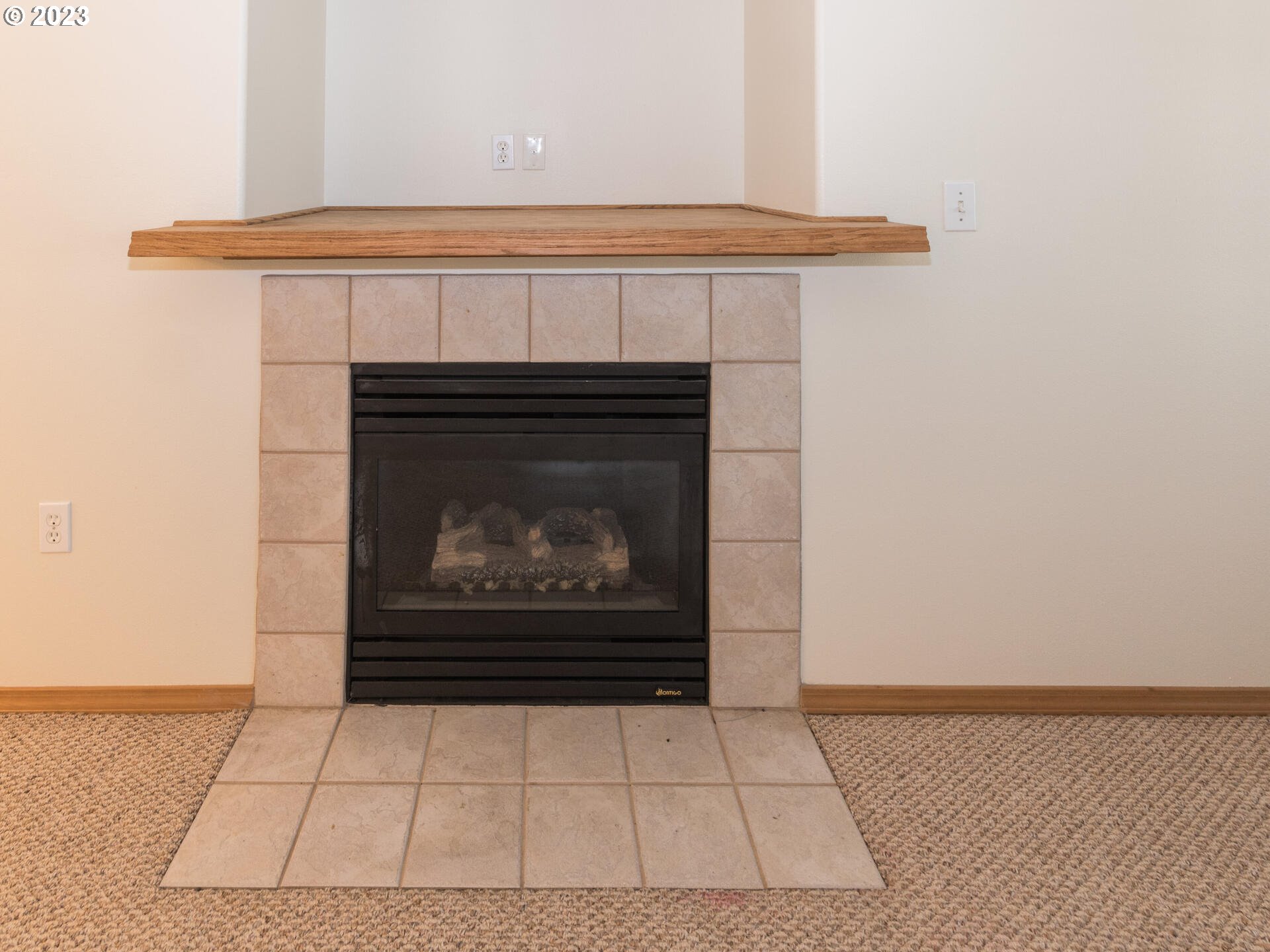 1058 Southwest Ivory Loop Gresham, OR 97080 - Photo 10 of 31 a close view of a fireplace in an empty room