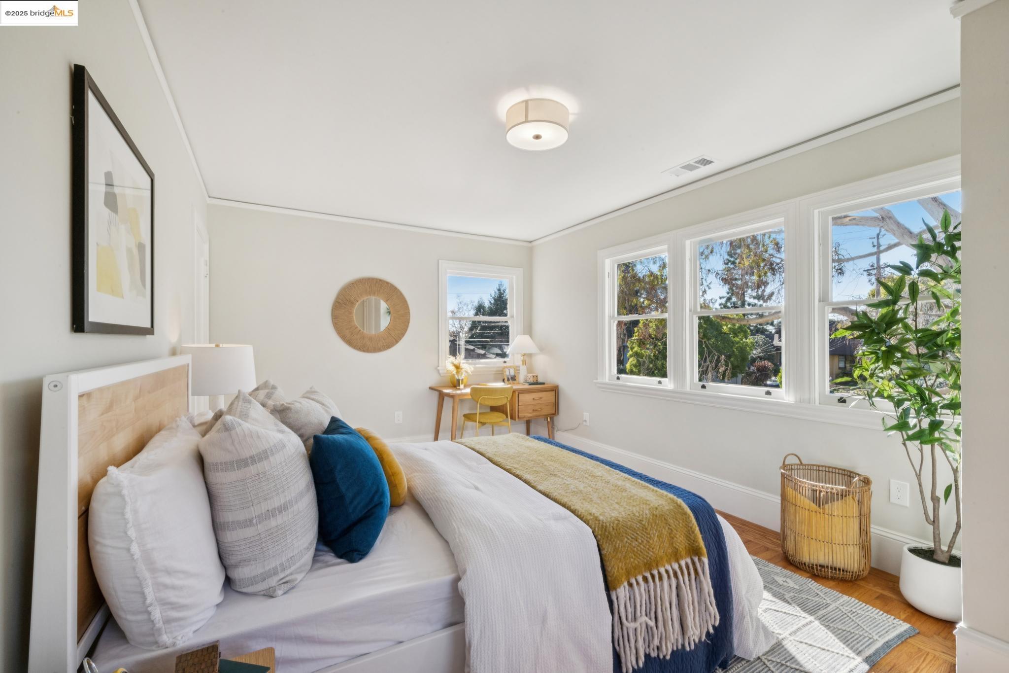 1833 Sonoma Avenue Berkeley, CA 94707 - Photo 28 of 57 a bedroom with a bed and a window