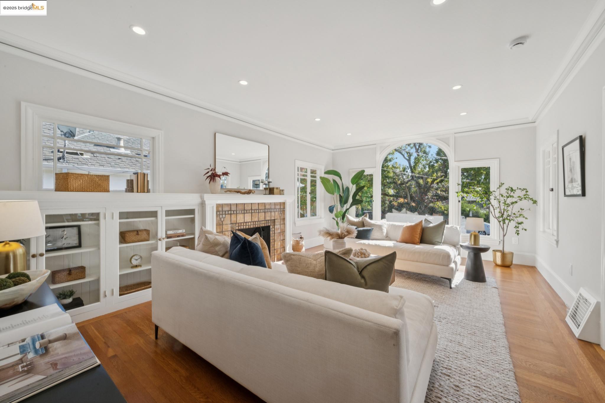 1833 Sonoma Avenue Berkeley, CA 94707 - Photo 10 of 57 a living room with furniture large window and fireplace