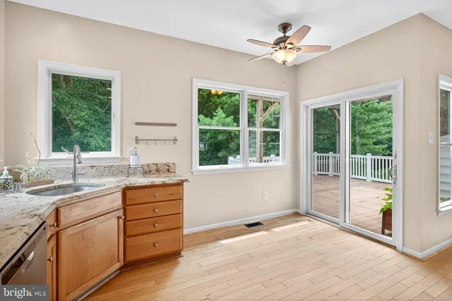 a very nice looking room with a large window