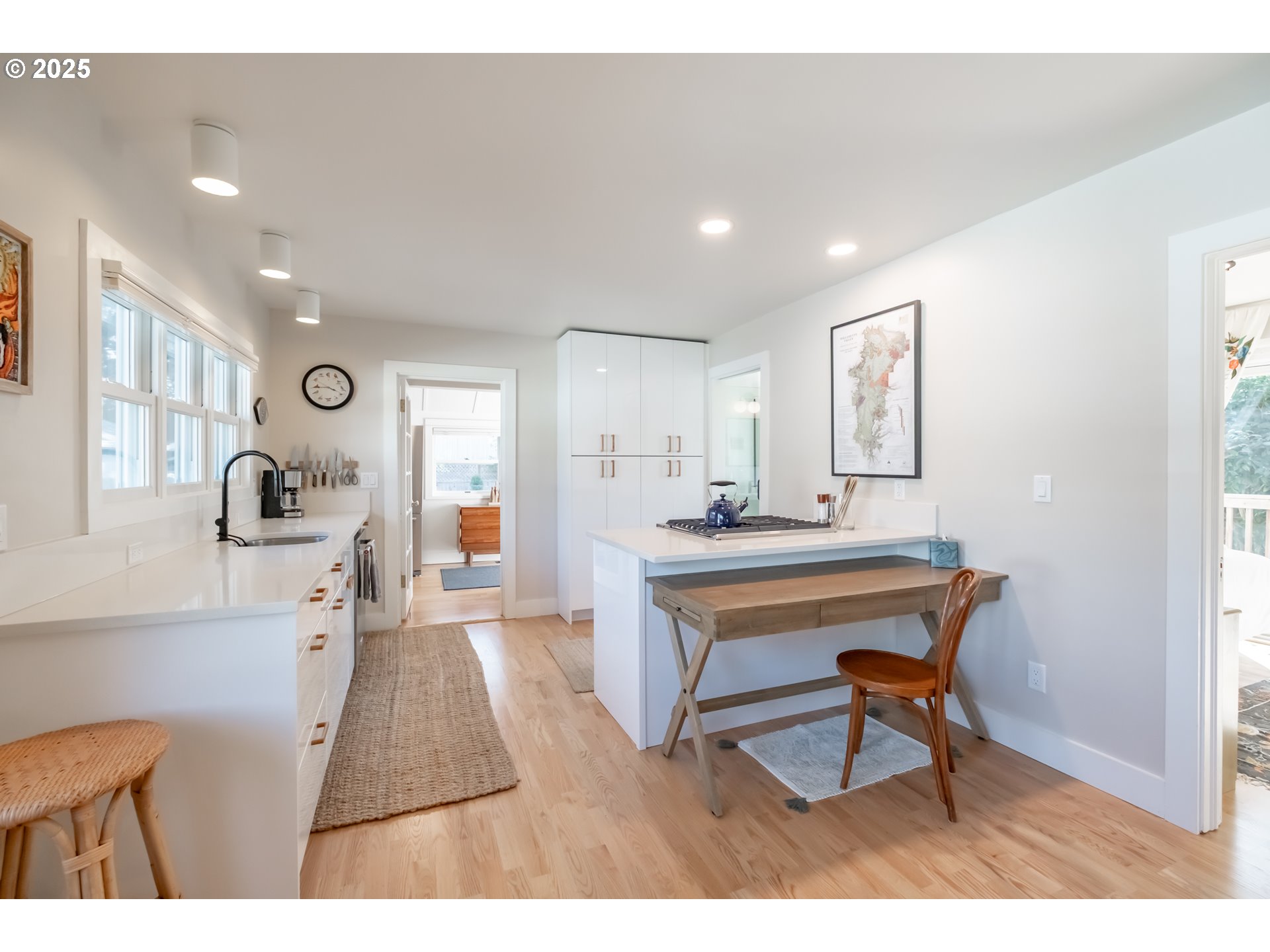 206 East 5th Street Newberg, OR 97132 - Photo 13 of 48 a living room with furniture a dining table and a piano table