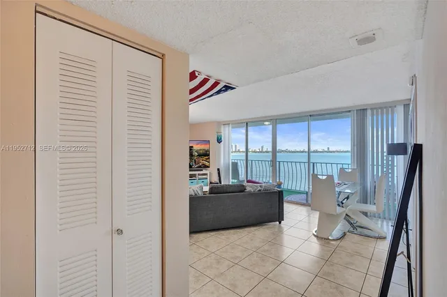 a view of a city from a balcony