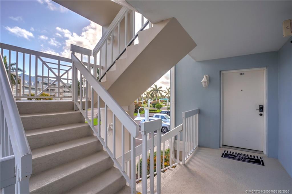 10 Northeast Plantation Road, Unit 101 Jensen Beach, FL 34957 - Photo 27 of 53 a view of entryway